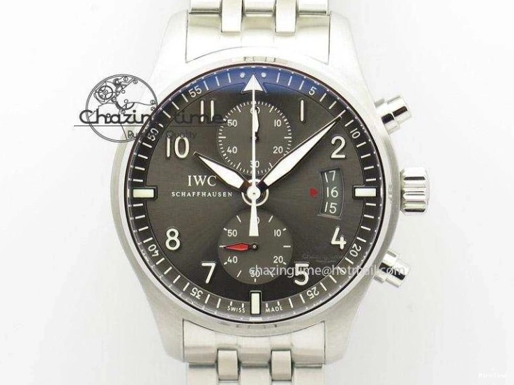 MIROTIME 1229 MARK XVIII Le Petit Prince IW327004 SS FKF 1:1 Best Edition Blue Dial On Brown Leather Strap Trendsetting 7117